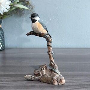Second‎ Nature Design Chickadee Bird Figurine Wildlife Collectibles Sculpture